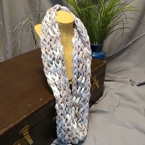 Handmade infinity scarf